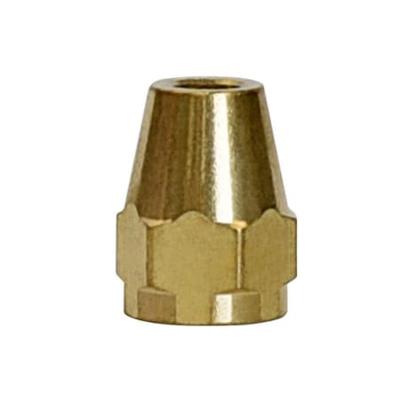 Atc ATC 3/16 in. Flare bin Yellow Brass Nut 6JC050810721032